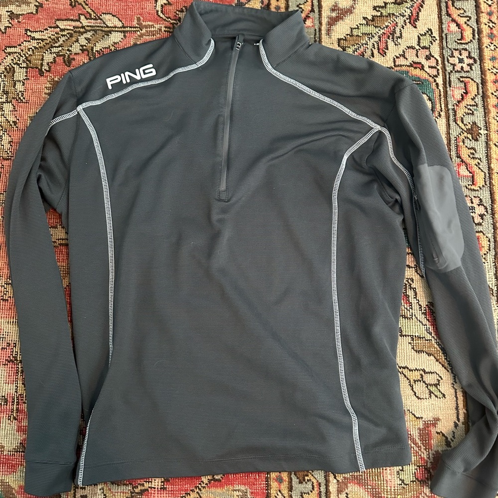 Ping jacket with Bellagio on the back